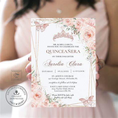 Quinceanera Invitation Ideas