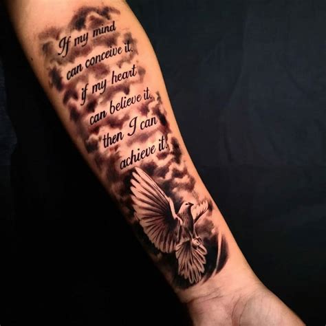 Quote Tattoo Sleeve