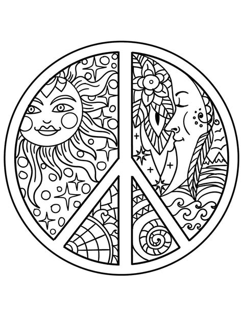 Quotes Hippie Coloring Pages