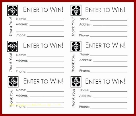 Raffle Entry Form Best Practices