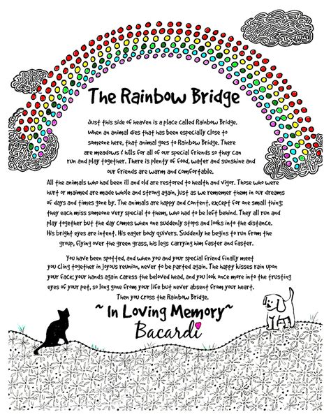 Rainbow Bridge Poem Significance