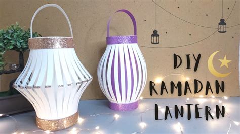 Ramadan Paper Lantern Template