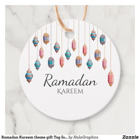 Ramadan Themed Gift Tags