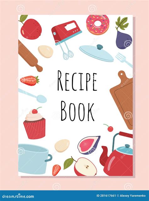 Recipe Book Template Design Ideas