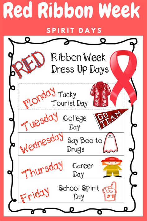 Red Ribbon Week Activities and Events