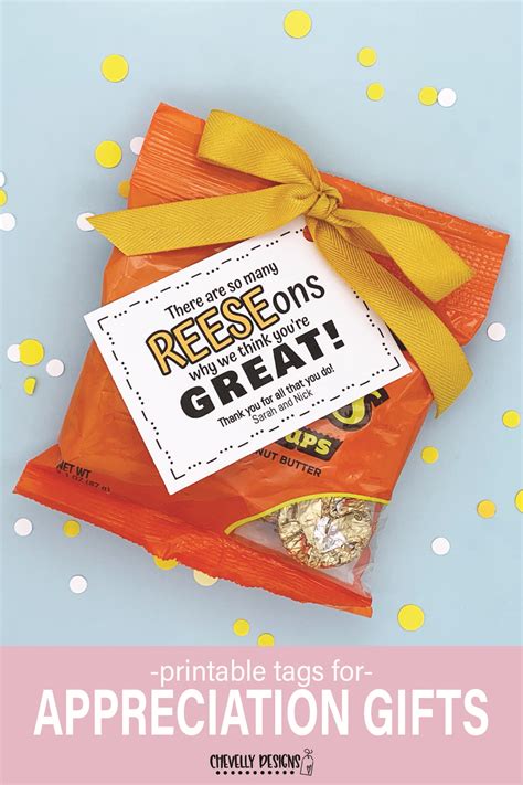 Reese's Teacher Appreciation Printable