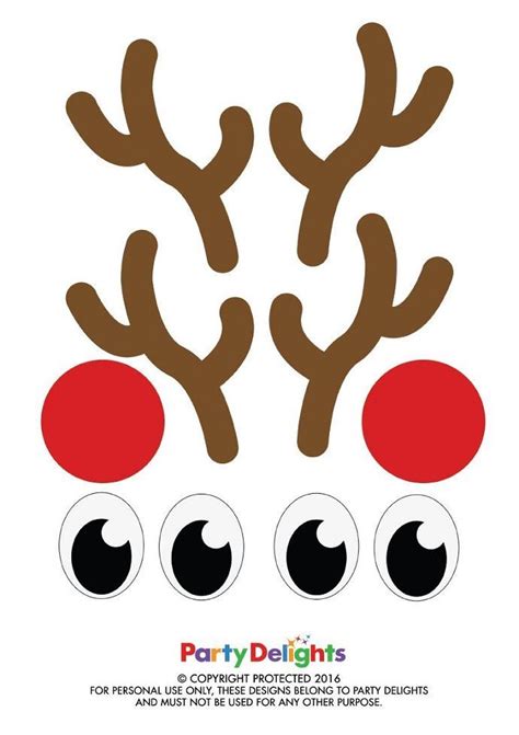 Reindeer Ears Prints and Culture Image