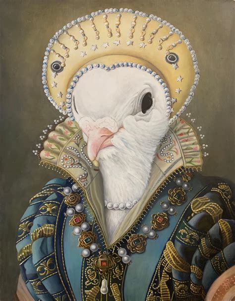 Renaissance Bird Portrait