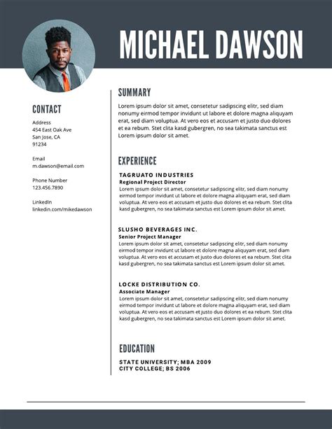 Resume Examples