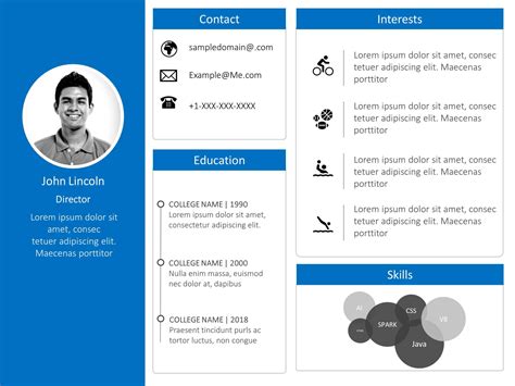 Resume PowerPoint Template 2