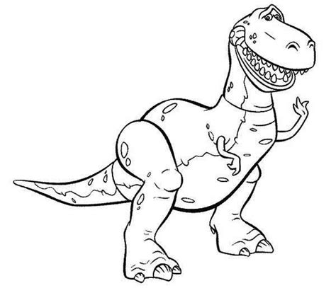 Rex Coloring Page