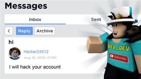 Roblox Message