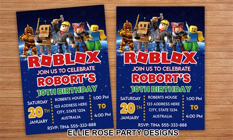 Roblox Roleplay Invitation Template