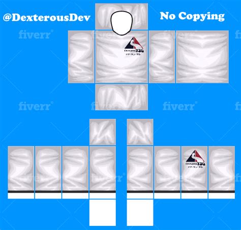 Roblox Short Sleeve Shirt Template 1