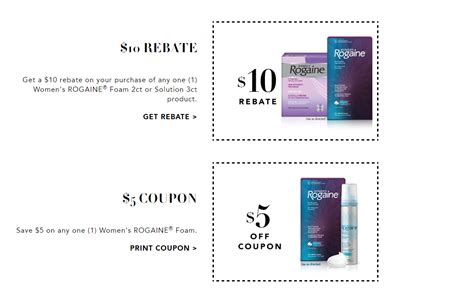 Rogaine Coupon Printable and Discounts