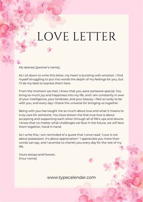 Romantic Letters Image