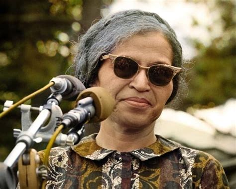 Rosa Parks in her later years