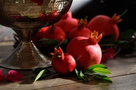 Rosh Hashanah Simanim Pomegranates