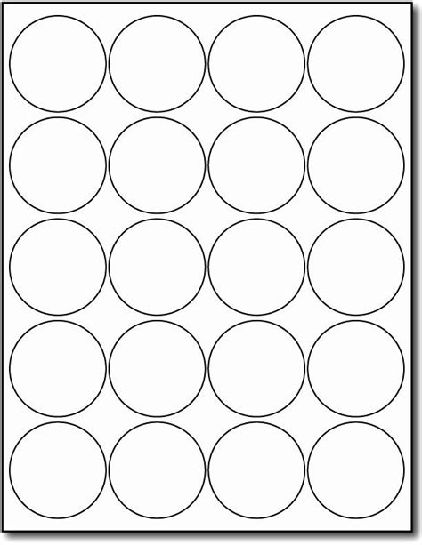 Round Label Templates