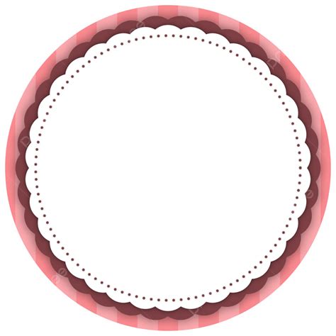 Round Sticker Label Template Design