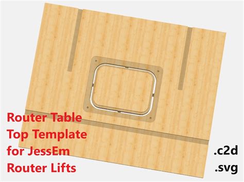 Router Lift Template Guide Examples