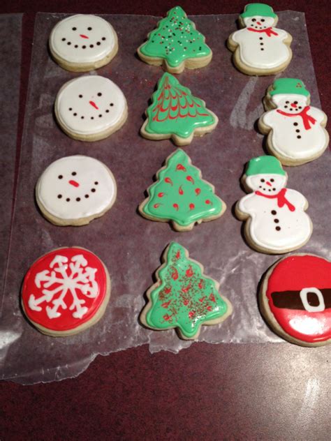 Royal Icing Christmas Designs