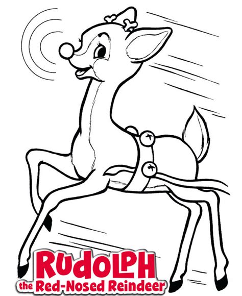 Rudolph Coloring Book