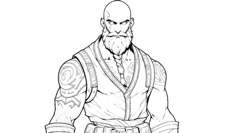 Ryze Coloring Pages