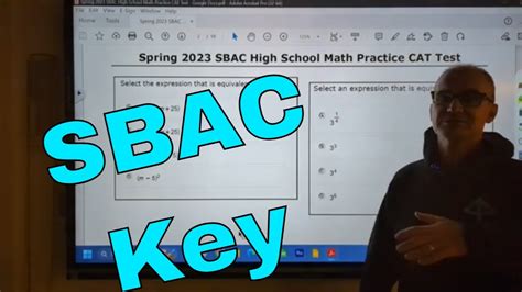 SBAC Practice Test Sample 2