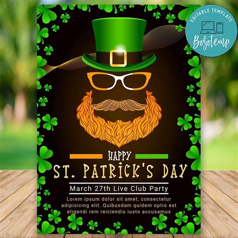 Description of Saint Patrick Invitations