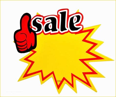 Sale Signs Design Template