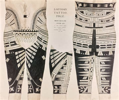 Description of Samoan Tattoo History