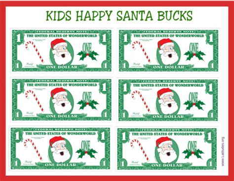 Description of Santa Bucks System