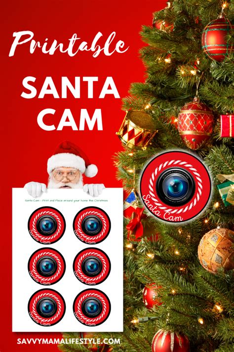 Santa Cam Printables Benefits