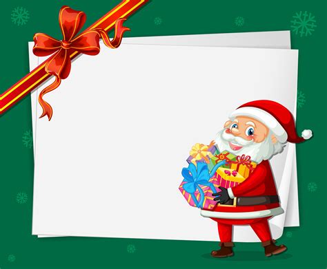 Description of Santa Card Templates