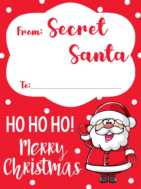 Description of Santa Gift Templates