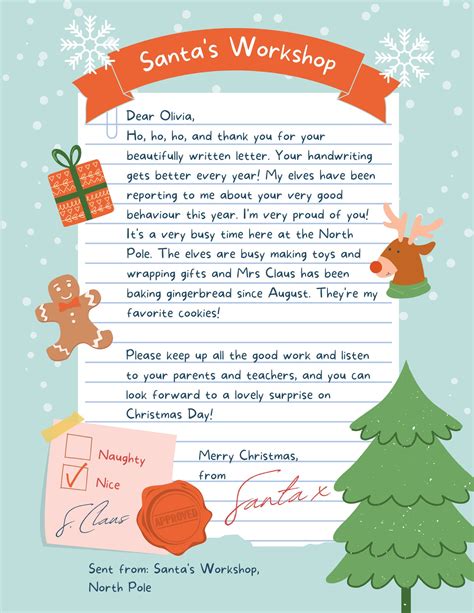 Santa Letter Creativity