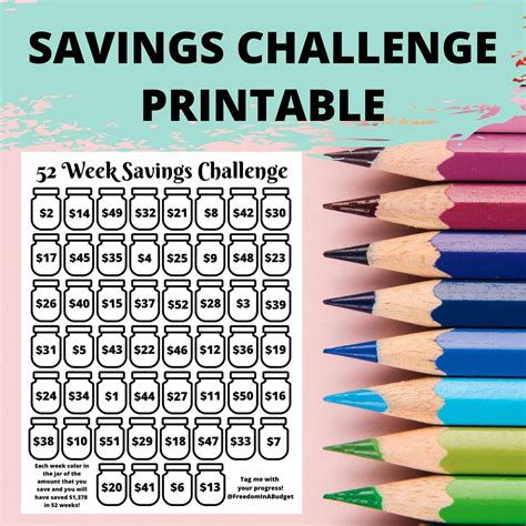 Savings Challenge Variations