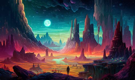 Sci-Fi Alien Landscape