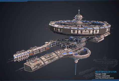 Sci-Fi Space Station