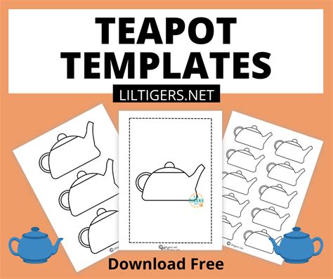 Seasonal Teapot Template