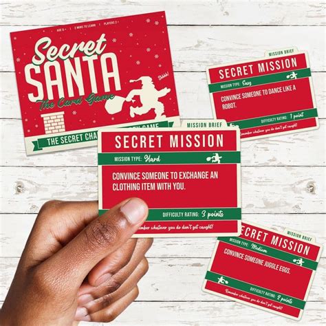 Secret Santa Game Ideas