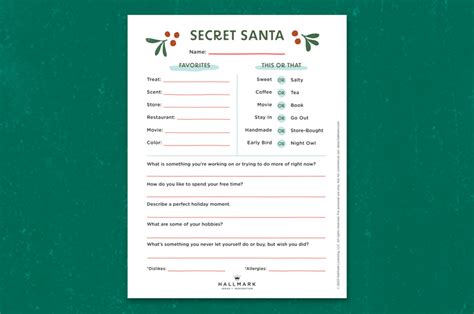 Secret Santa Gift Ideas List