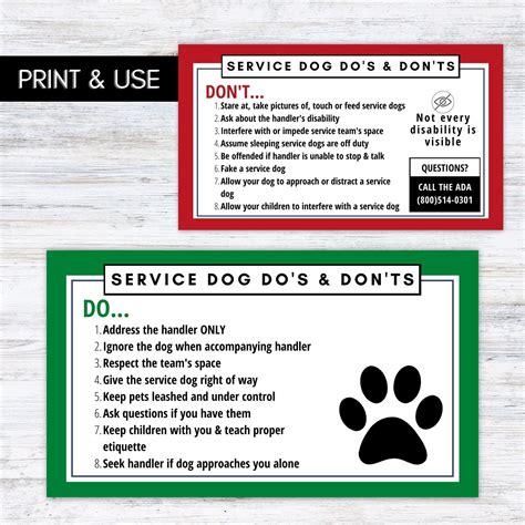 Description of Service Dog Vest Etiquette