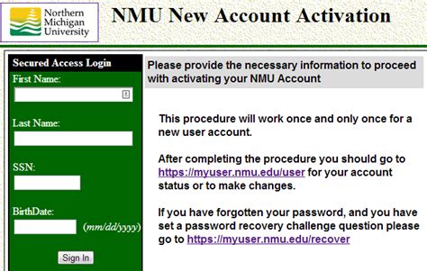 Setting Up Your NMU Student Mail Account