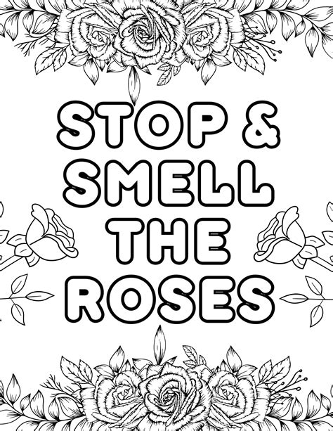 Exhibiting finished rose coloring pages on social media or in local art exhibitions