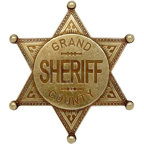 Sheriff Badge History