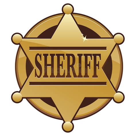 Sheriff Badge Realistic