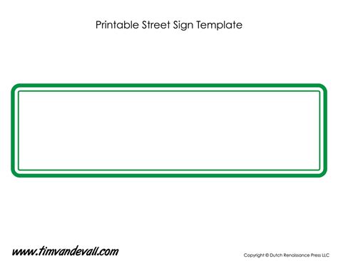 Description of Sign Templates