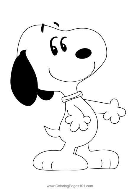 Snoopy Coloring Pages